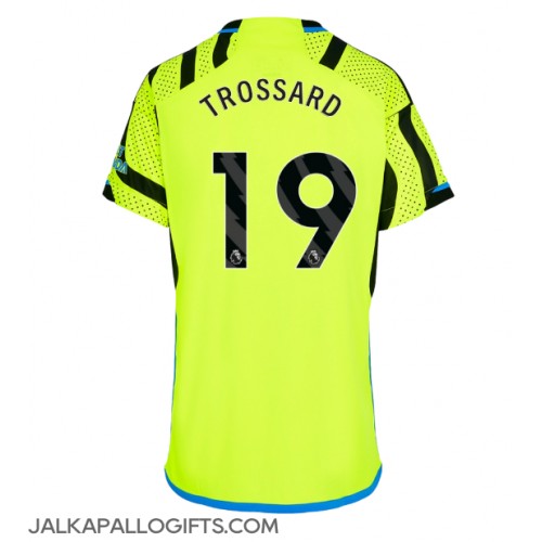 Arsenal Leandro Trossard #19 Vieraspaita Naiset 2023-24 Lyhythihainen